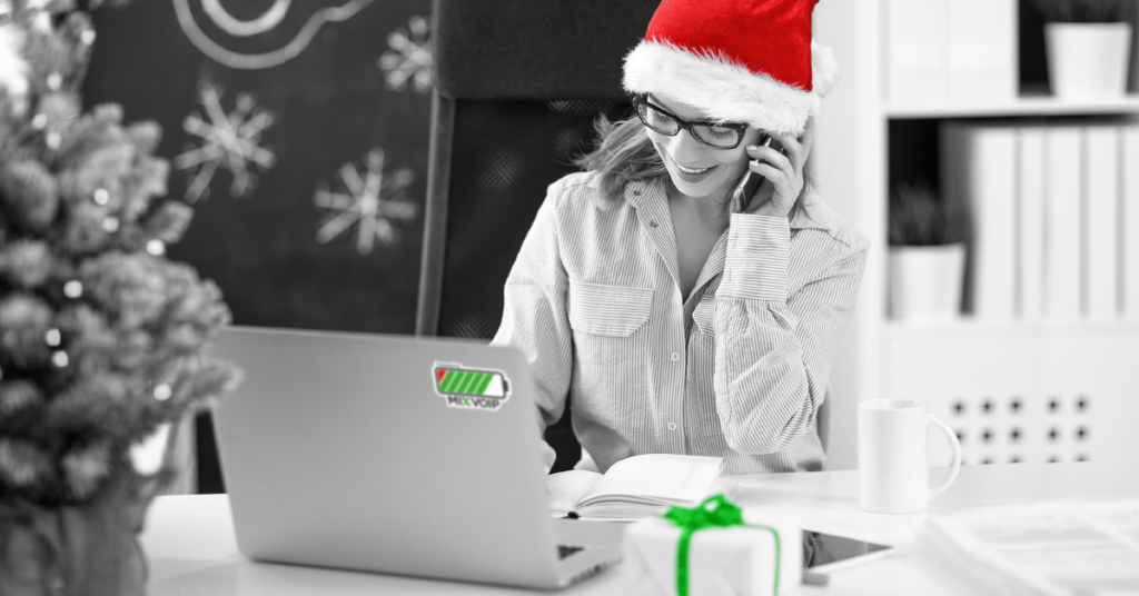 Christmas voicemail greeting