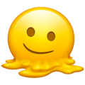 melting face emojipedia